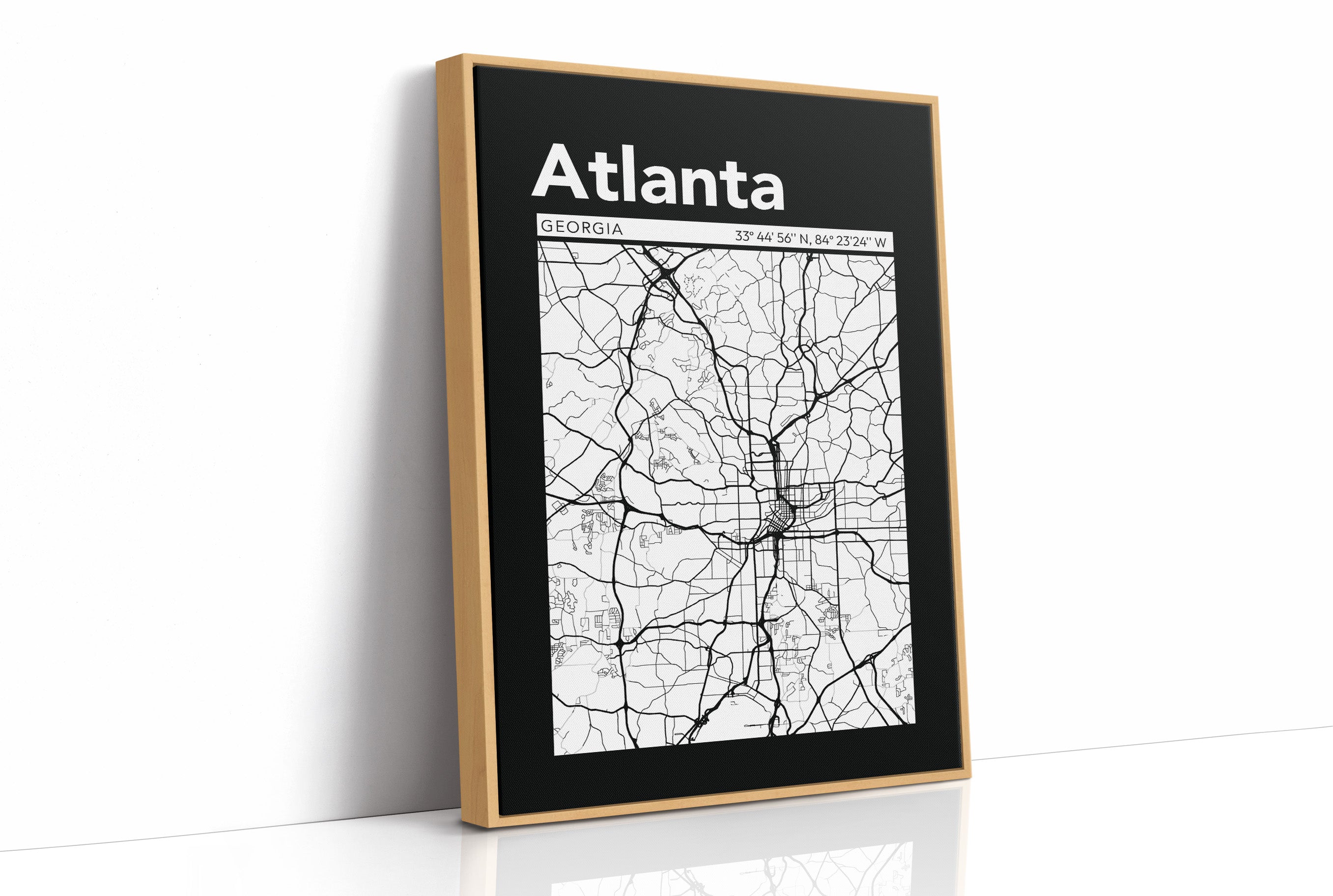 Atlanta, Mapped in Black