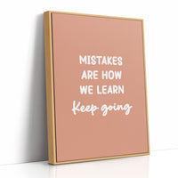 Mistakes Are How We Learn