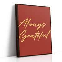 Autumn Letters Carry Simple Grace