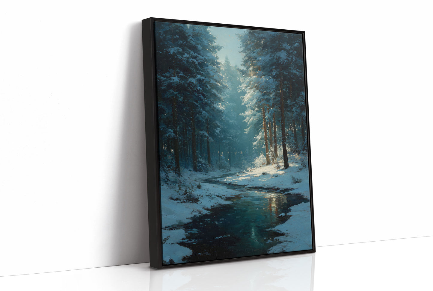 Light Through the Snowbound Pines
