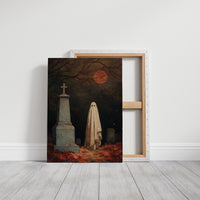Beneath the Blood Moon's Veil