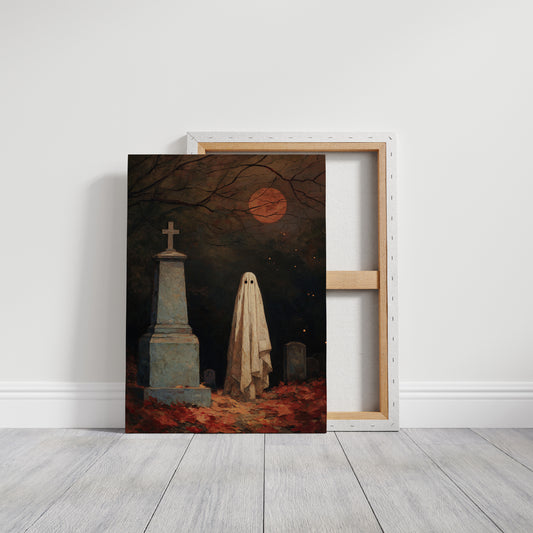 Beneath the Blood Moon's Veil