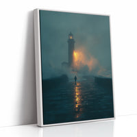 Coastal Sentinel Calls Through Fog
