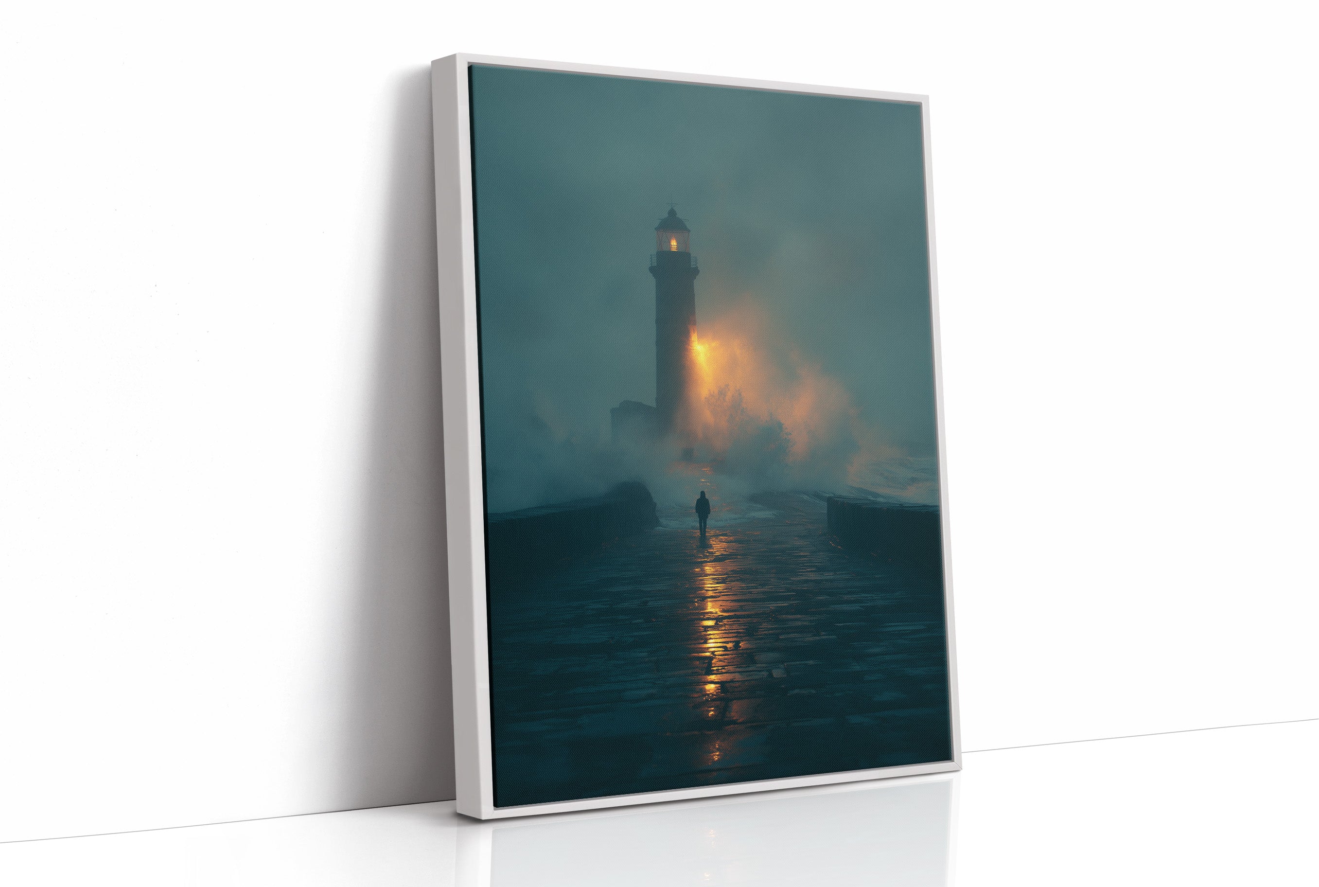 Coastal Sentinel Calls Through Fog