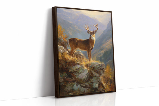 Autumn Light Crowns Mountain King