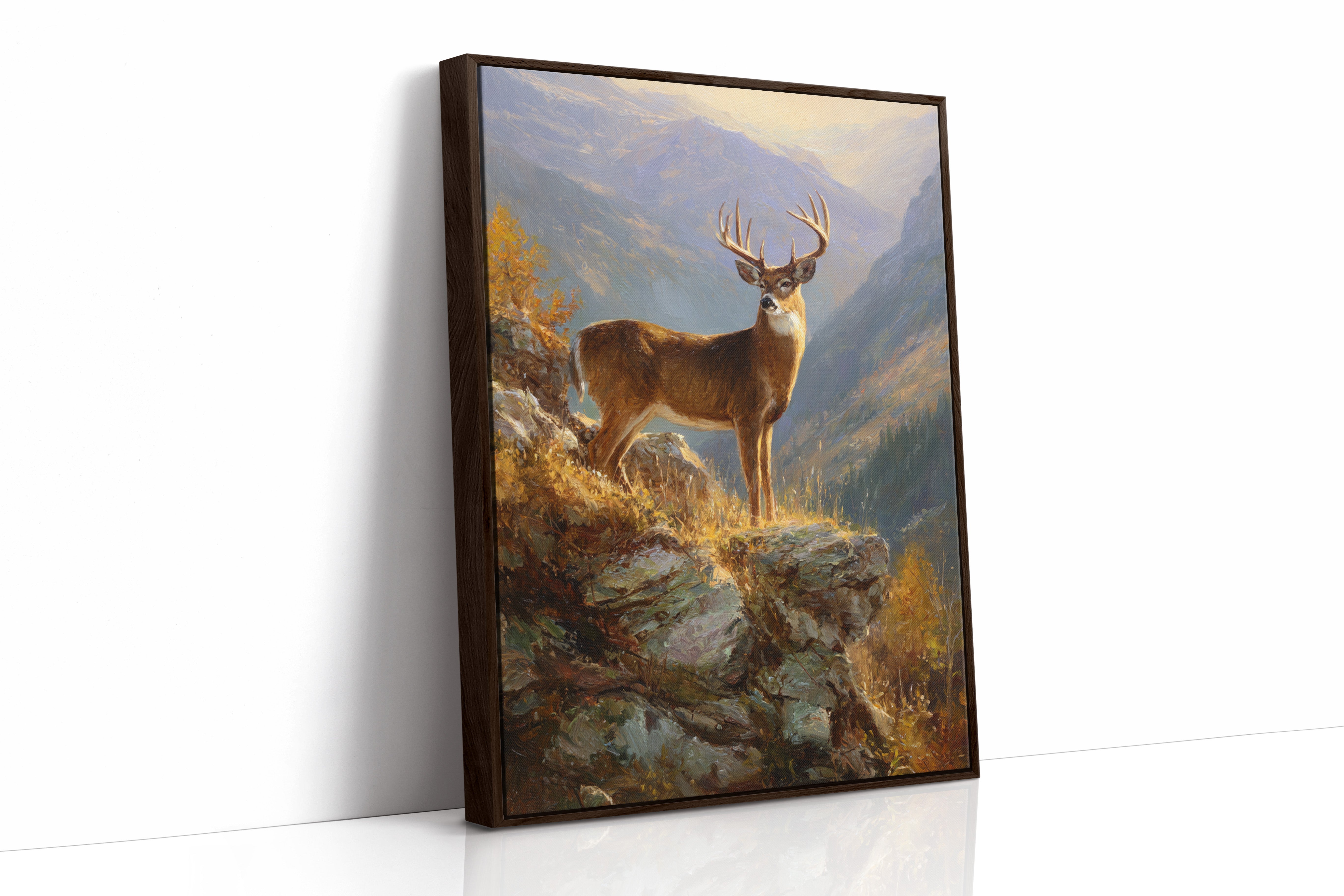Autumn Light Crowns Mountain King