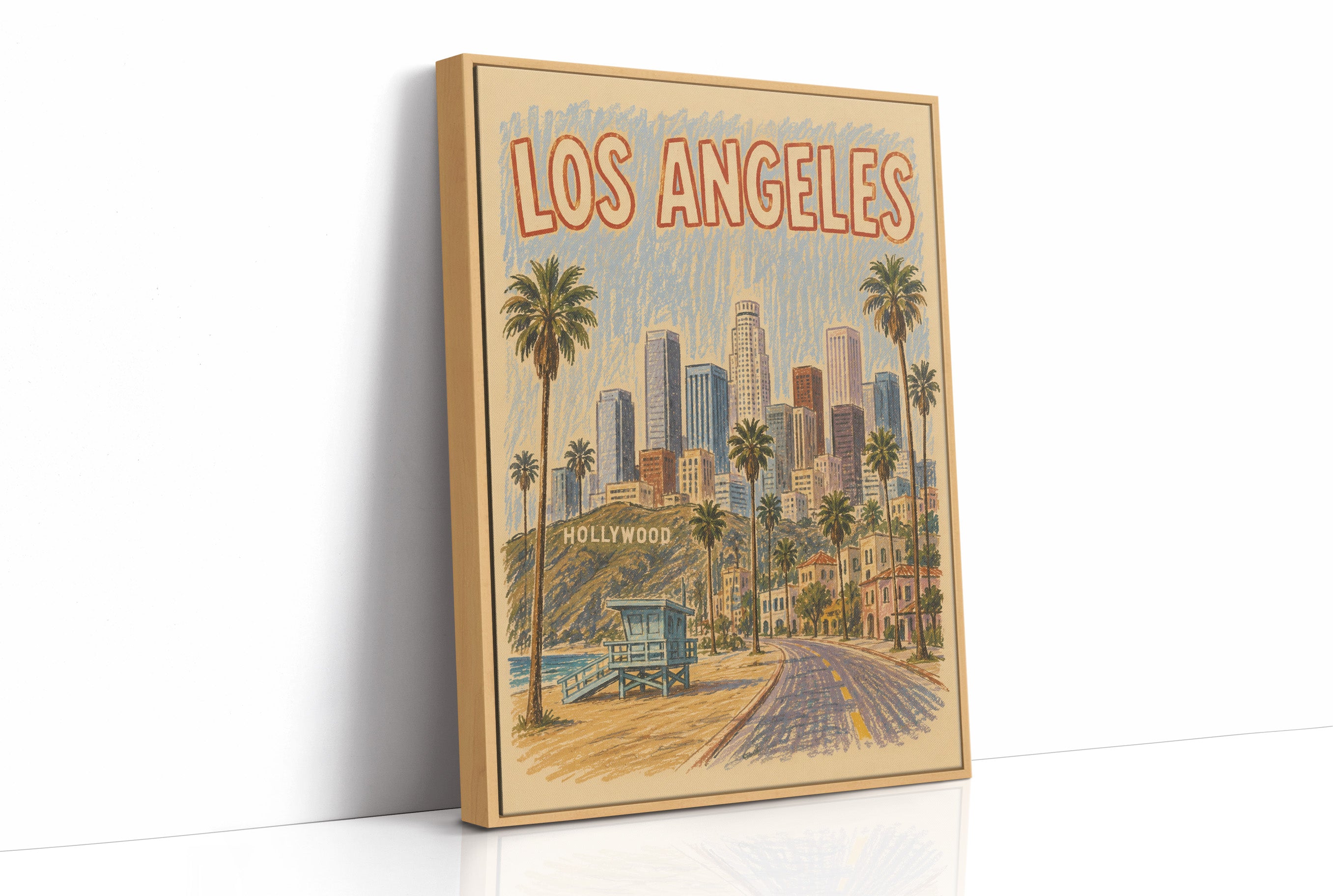 Los Angeles, Beach to Hollywood