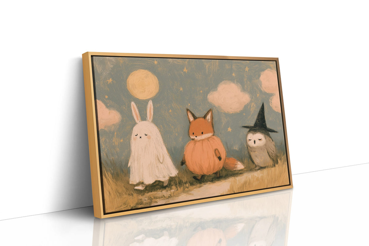 Costumed Critter Trick-or-Treaters