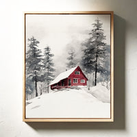 A Hearth Beneath Winter Skies