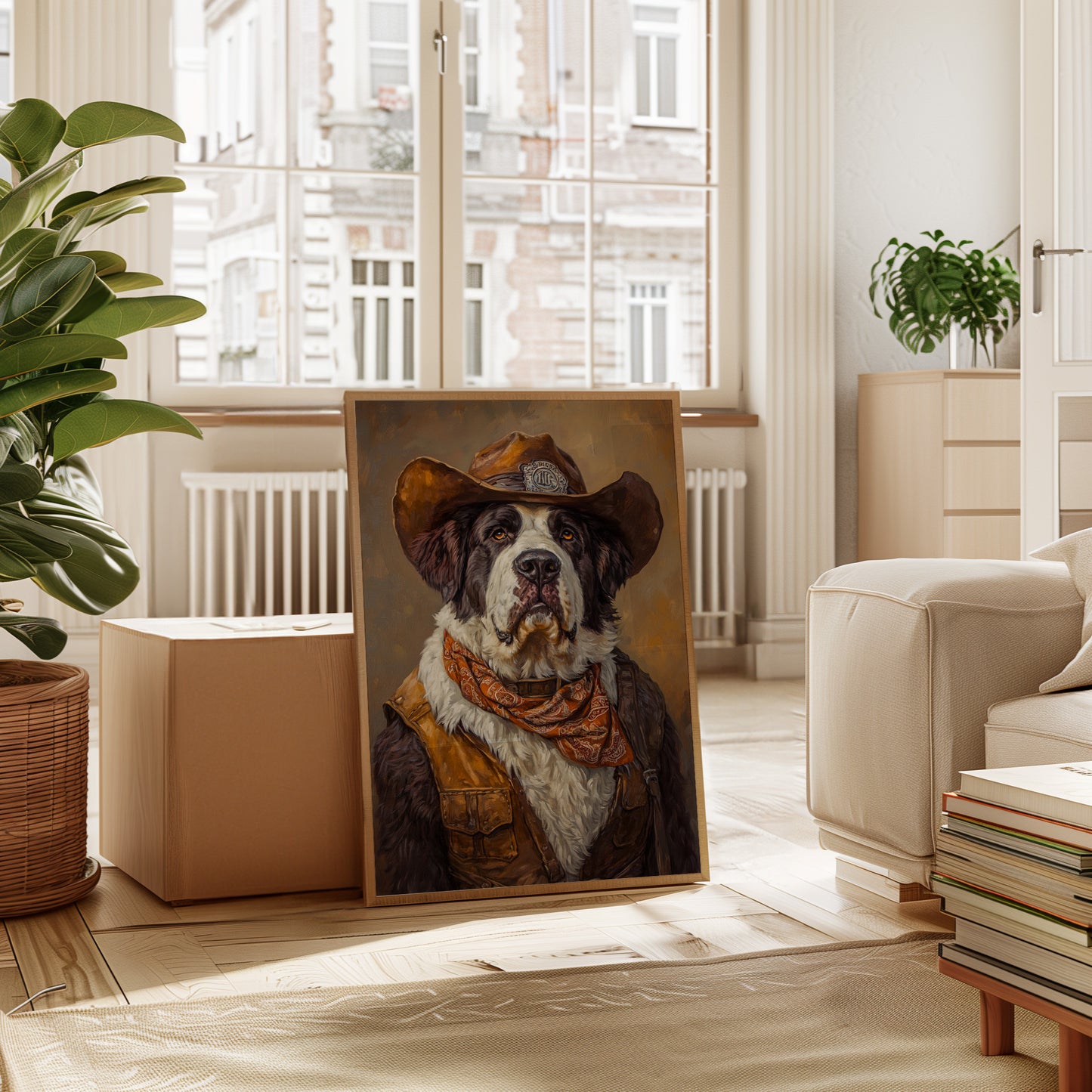 Saint Bernard Saddleback Sheriff