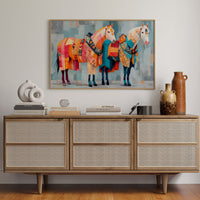 Painted Ponies Wear Desert Stories