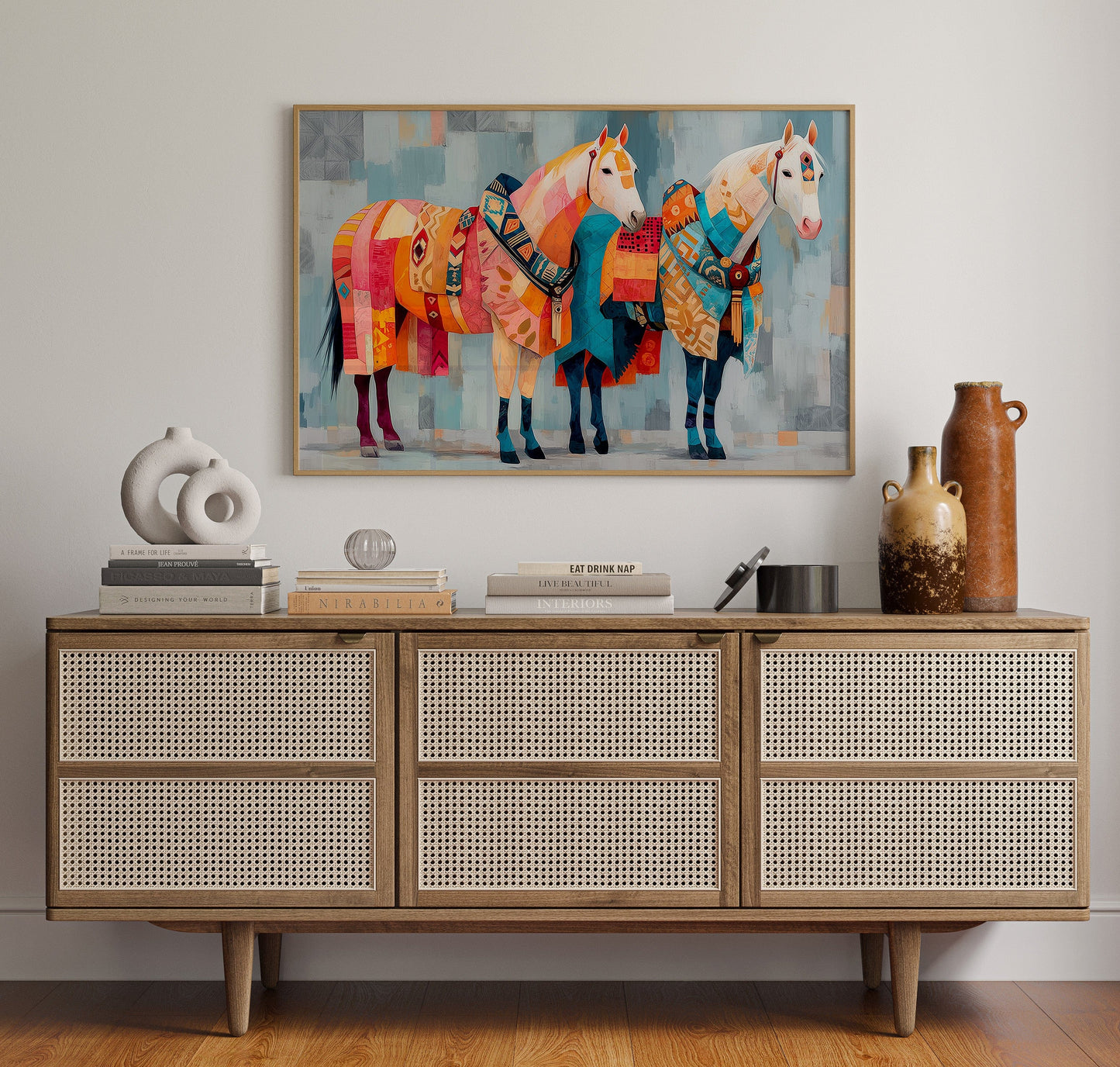 Painted Ponies Wear Desert Stories