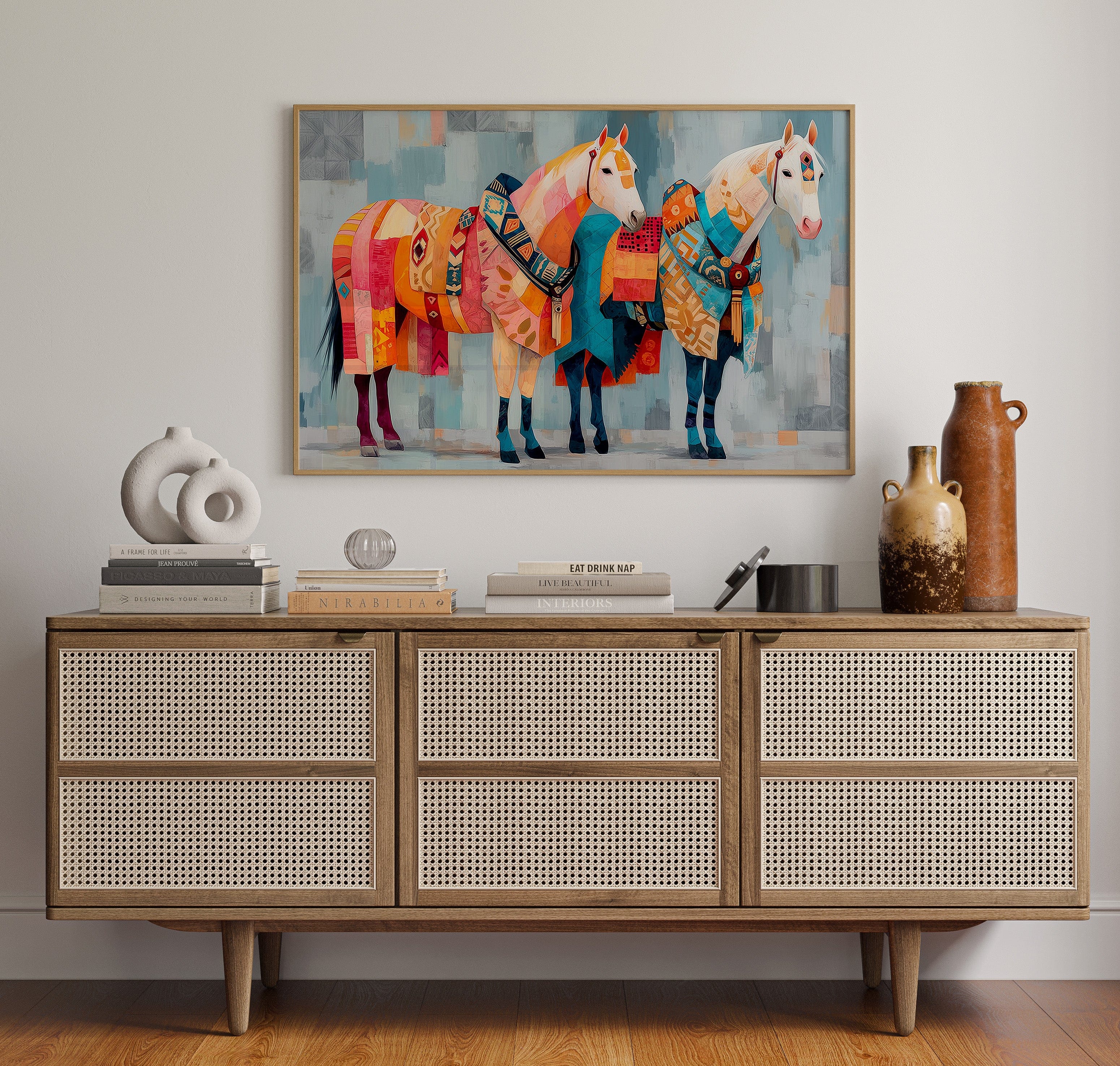 Painted Ponies Wear Desert Stories