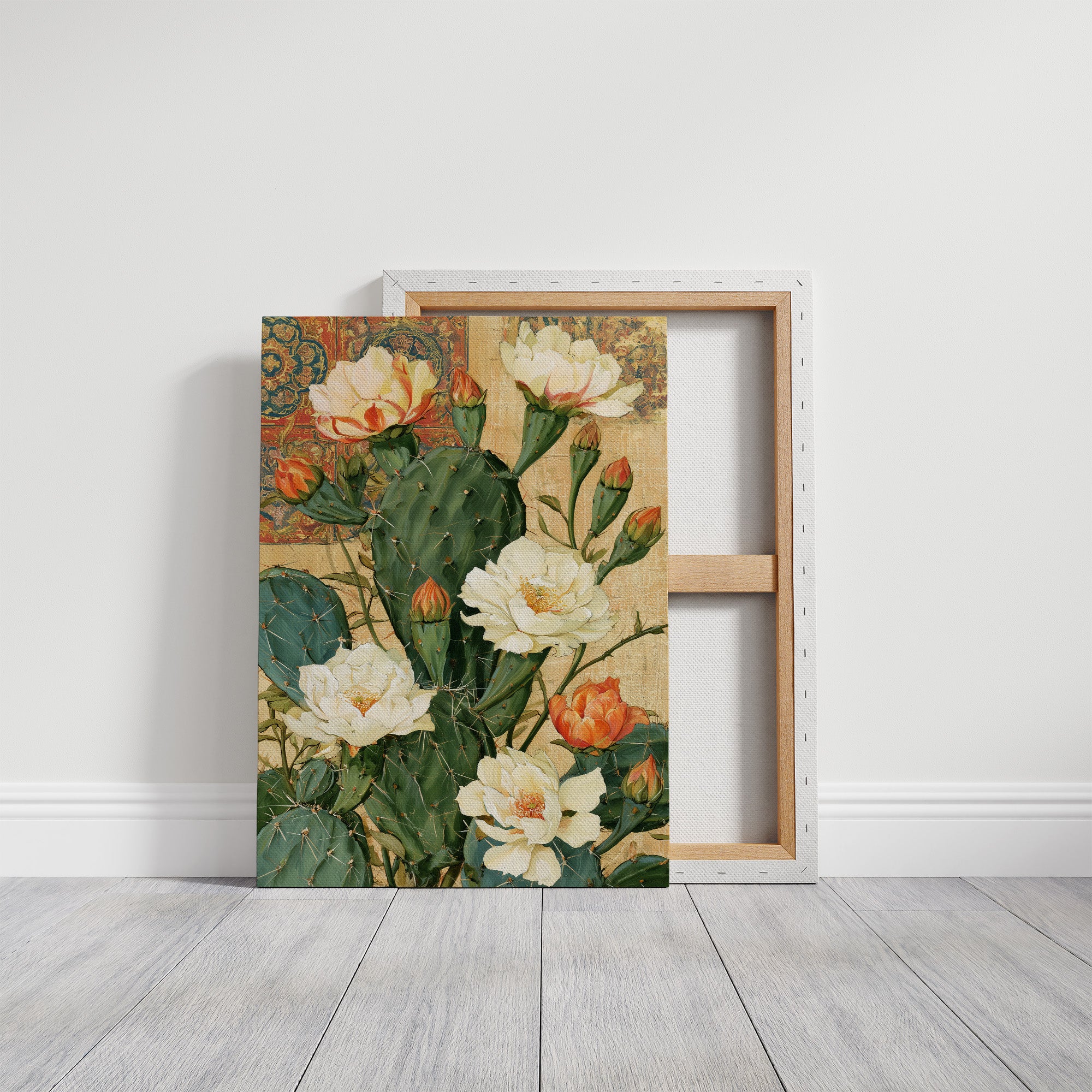 Prickly Pear in Gilded Bloom