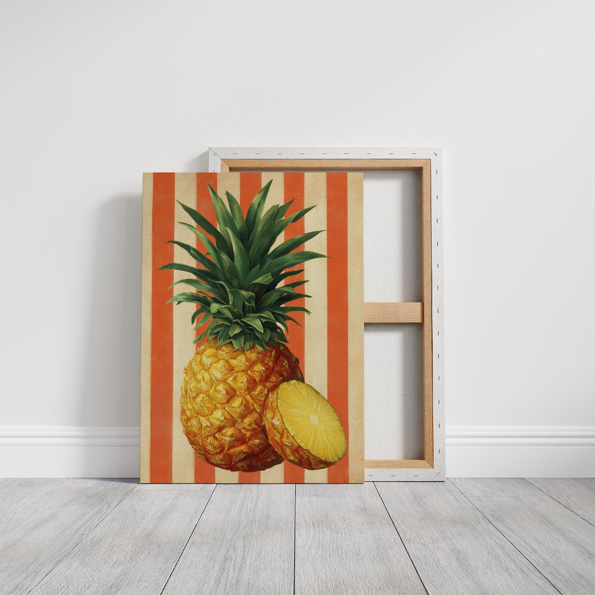 Golden Slice in Summer Stripes