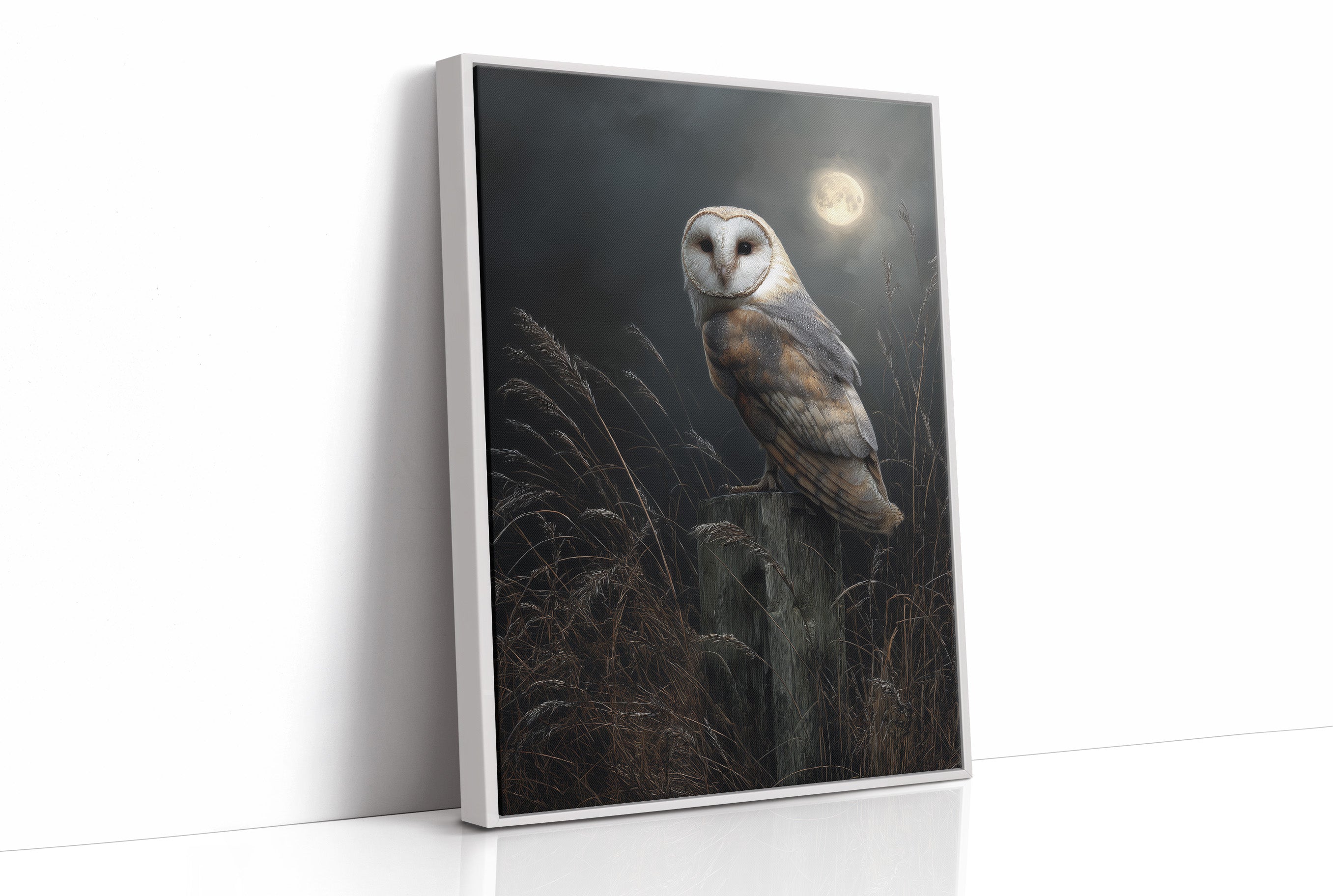 Silent Hunter Under Lunar Glow