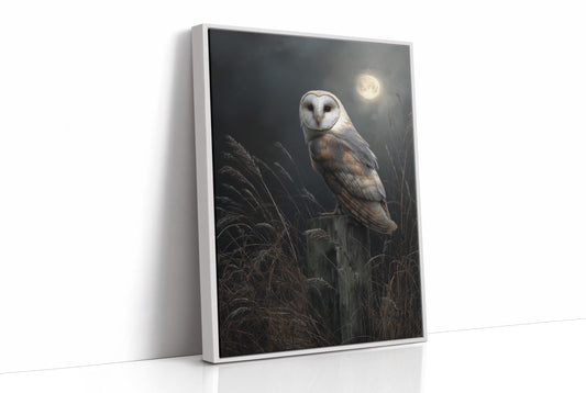 Silent Hunter Under Lunar Glow