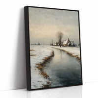 Winter on the Dutch Polder