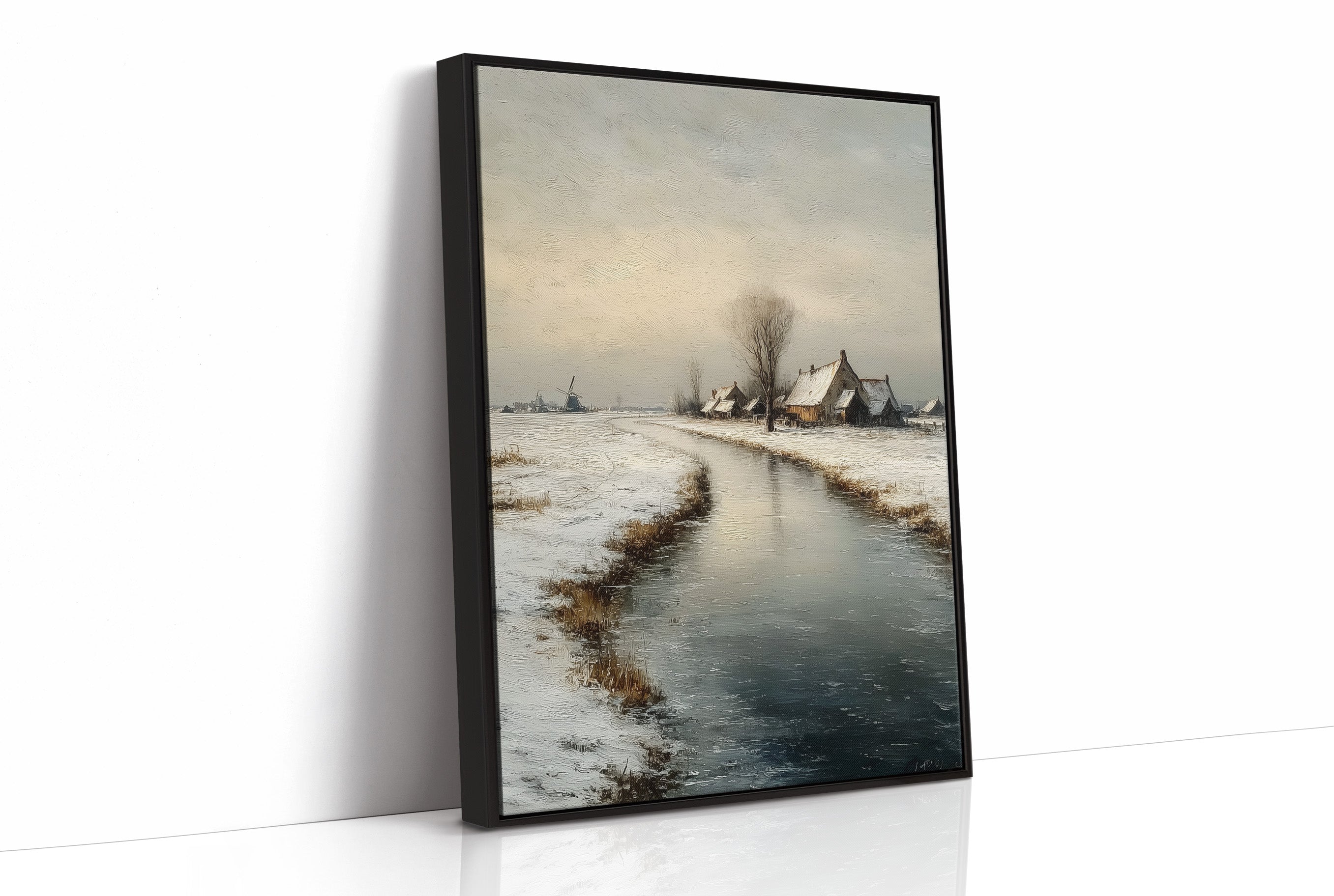 Winter on the Dutch Polder