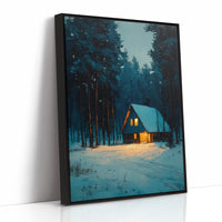 The A-Frame at Dusk