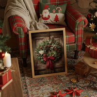 December Stories On Rustic Wood