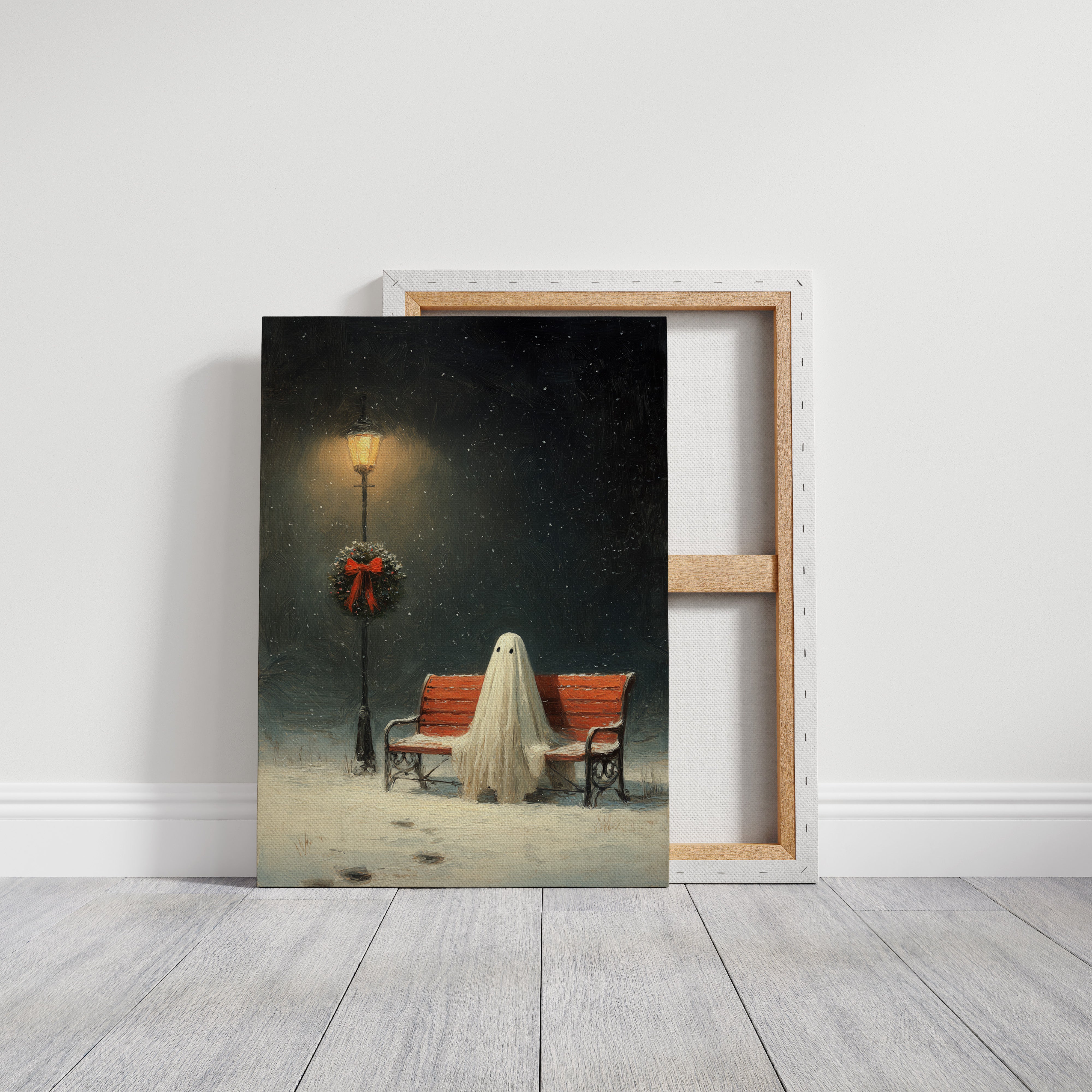 Silent Vigil Under Winter's Gaze