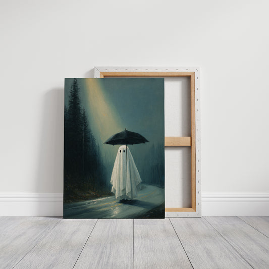 Beneath The Umbrella's Embrace