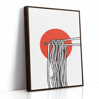 Noodles Dance Against Rising Sun