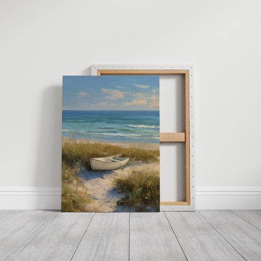 Solitude Rests Among Coastal Dunes