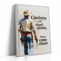 Giddy Up Partner Cowboy Print