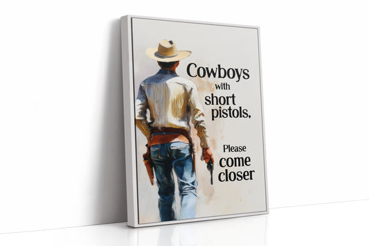 Giddy Up Partner Cowboy Print