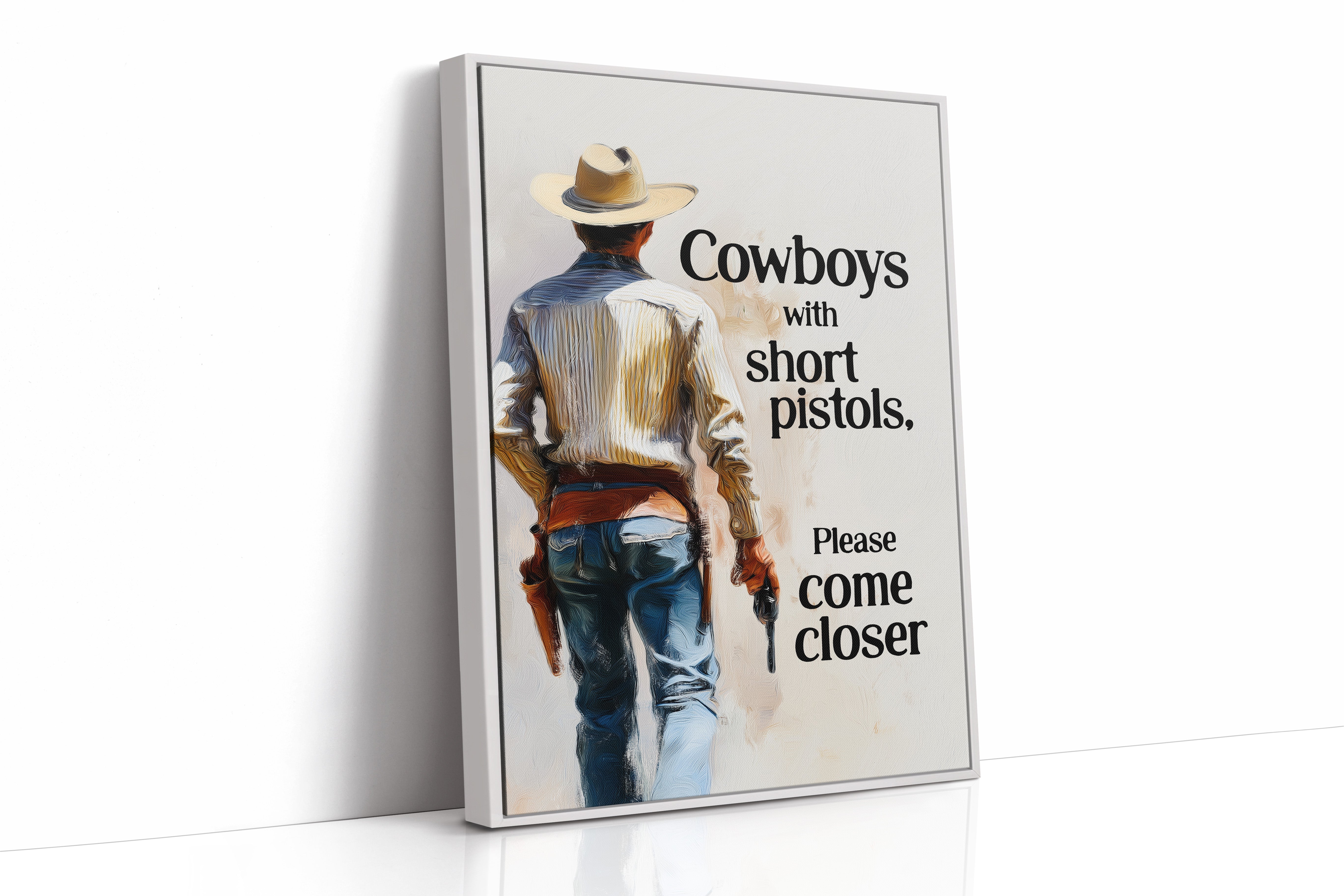 Giddy Up Partner Cowboy Print