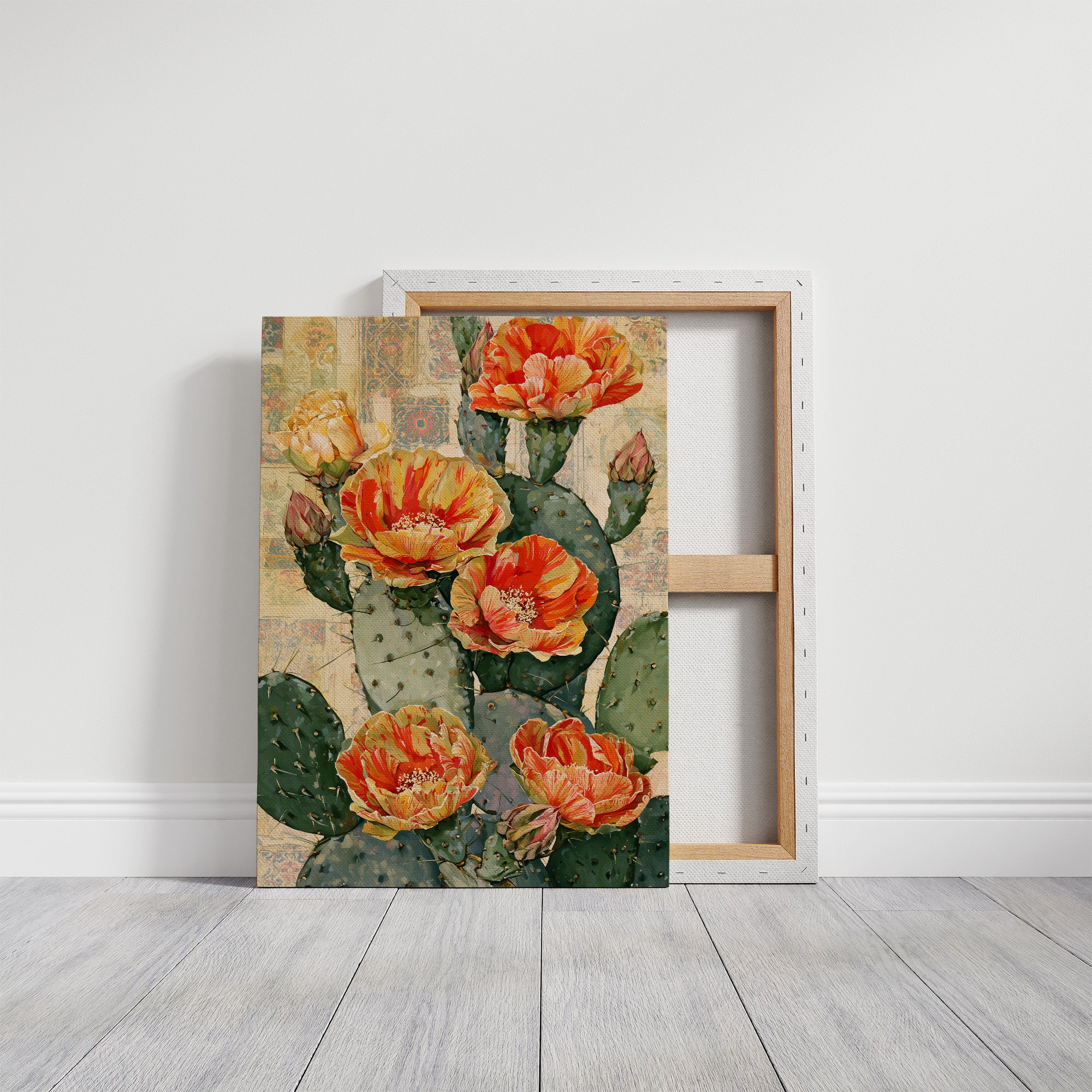 Prickly Pear Ablaze
