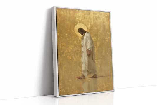 Golden Light Upon Humble Steps