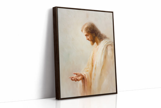 Gentle Light Embraces Sacred Offering