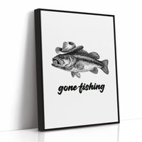 Gone Fishing Cowboy Bass