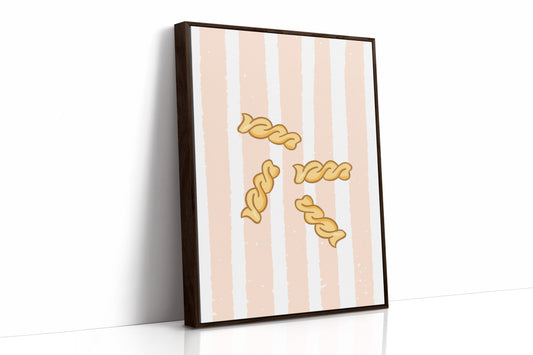 Pasta Dances Through Blush Stripes