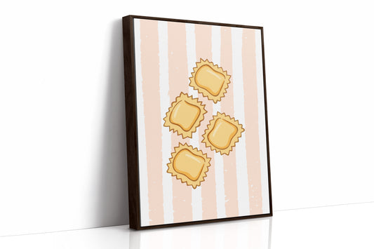 Ravioli Dances Through Blush Afternoon