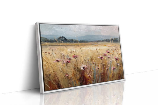 Wild Cosmos Dance Through Golden Fields