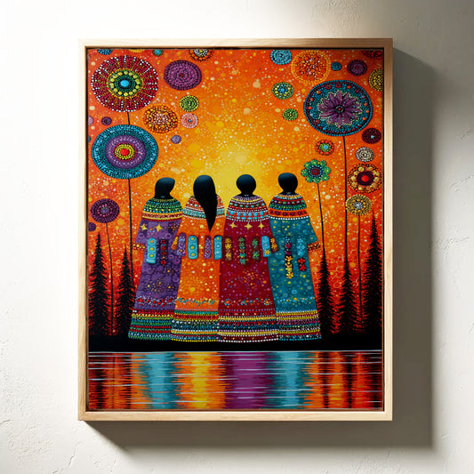 Together Beneath the Starlit Canvas