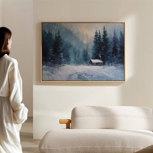 Solitude Sleeps In Winter's Light