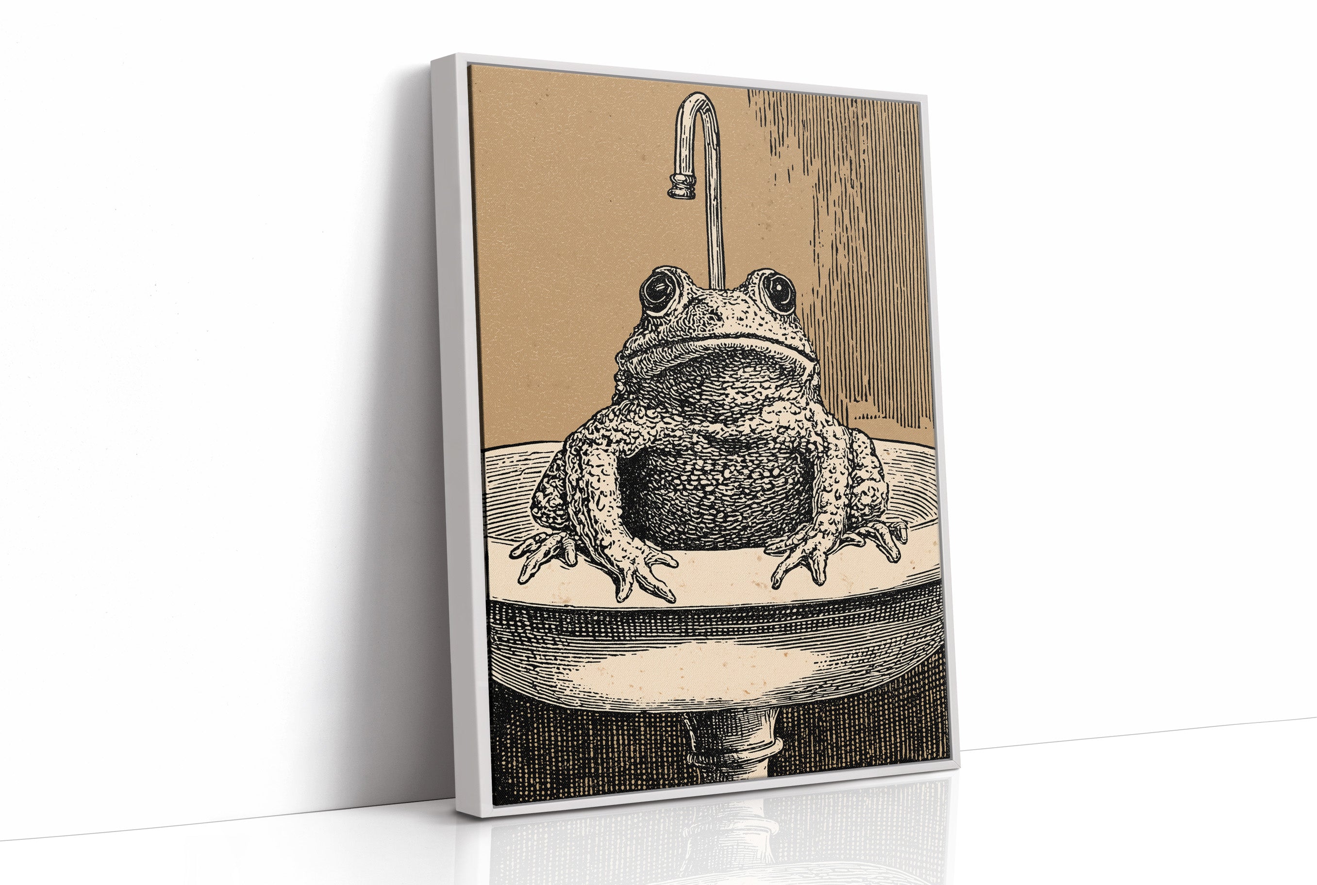 Toad Taking Over The Sink