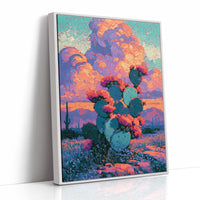 Prickly Pear at Sunset Bloom
