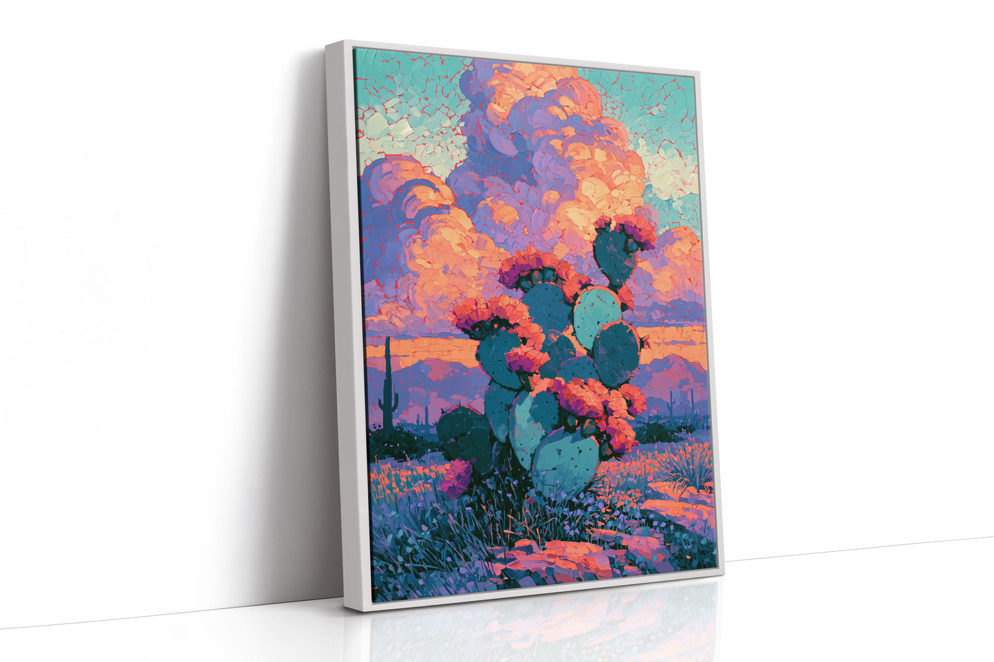 Prickly Pear at Sunset Bloom