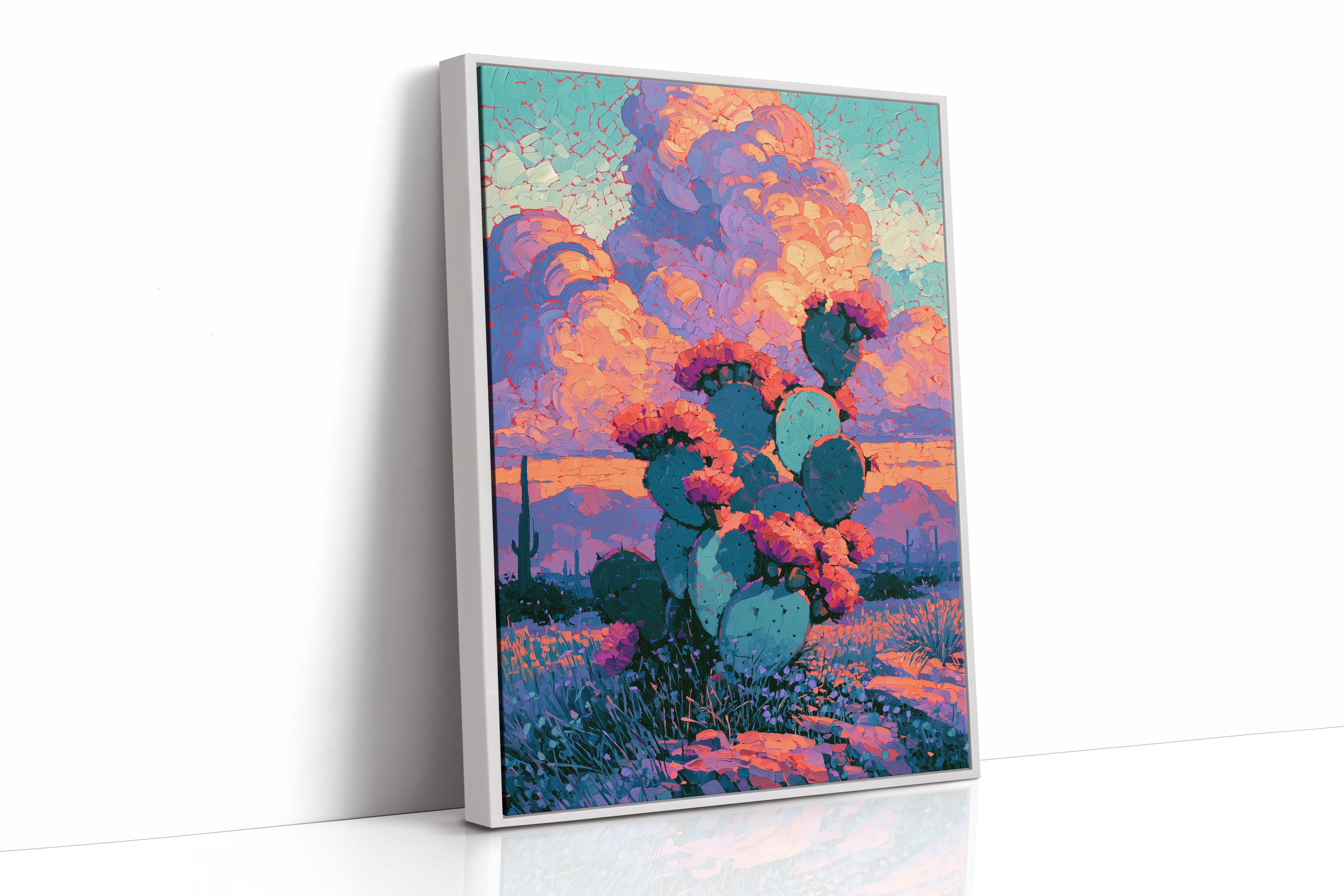 Prickly Pear at Sunset Bloom