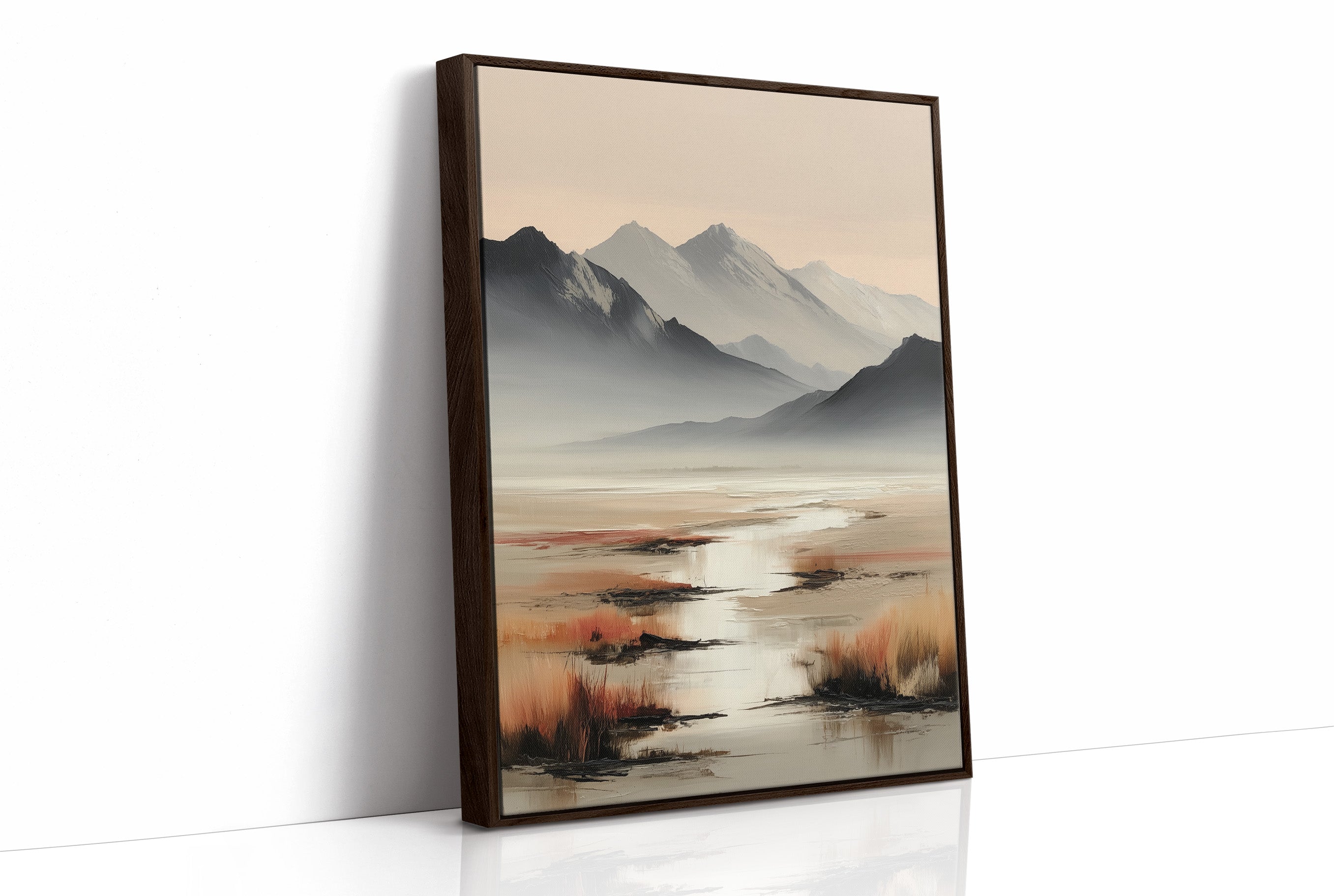 Copper Marshes Meet Mountain Mist