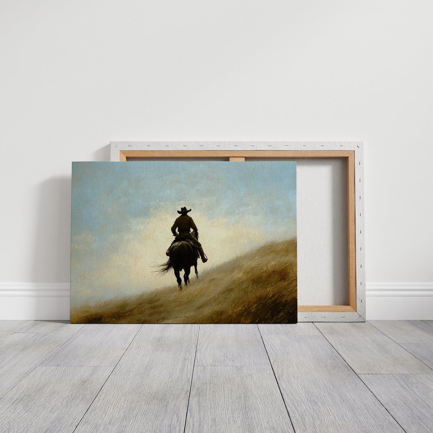 Rider Toward the Sky