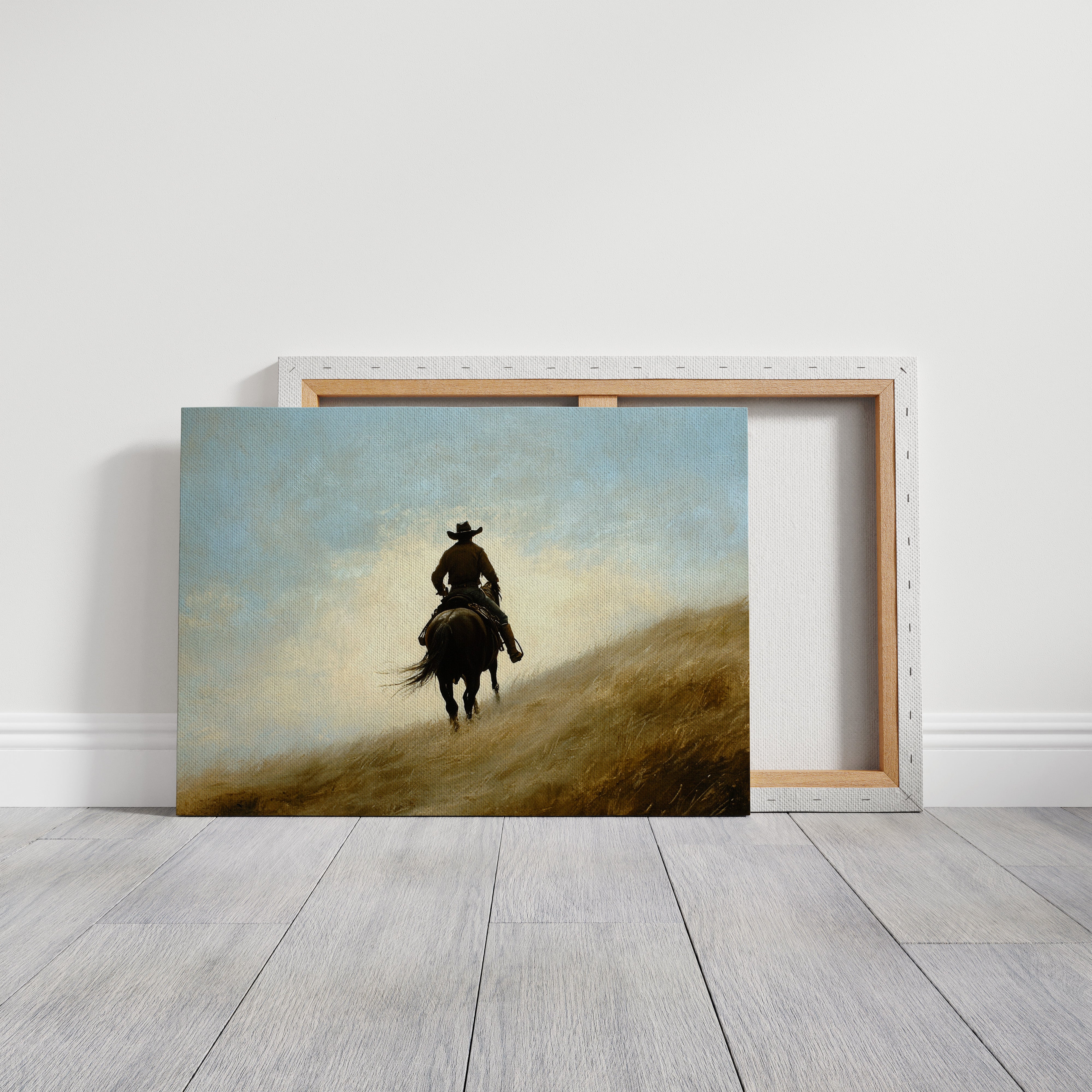 Rider Toward the Sky