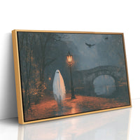 Ghost by the Lamplit Bridge