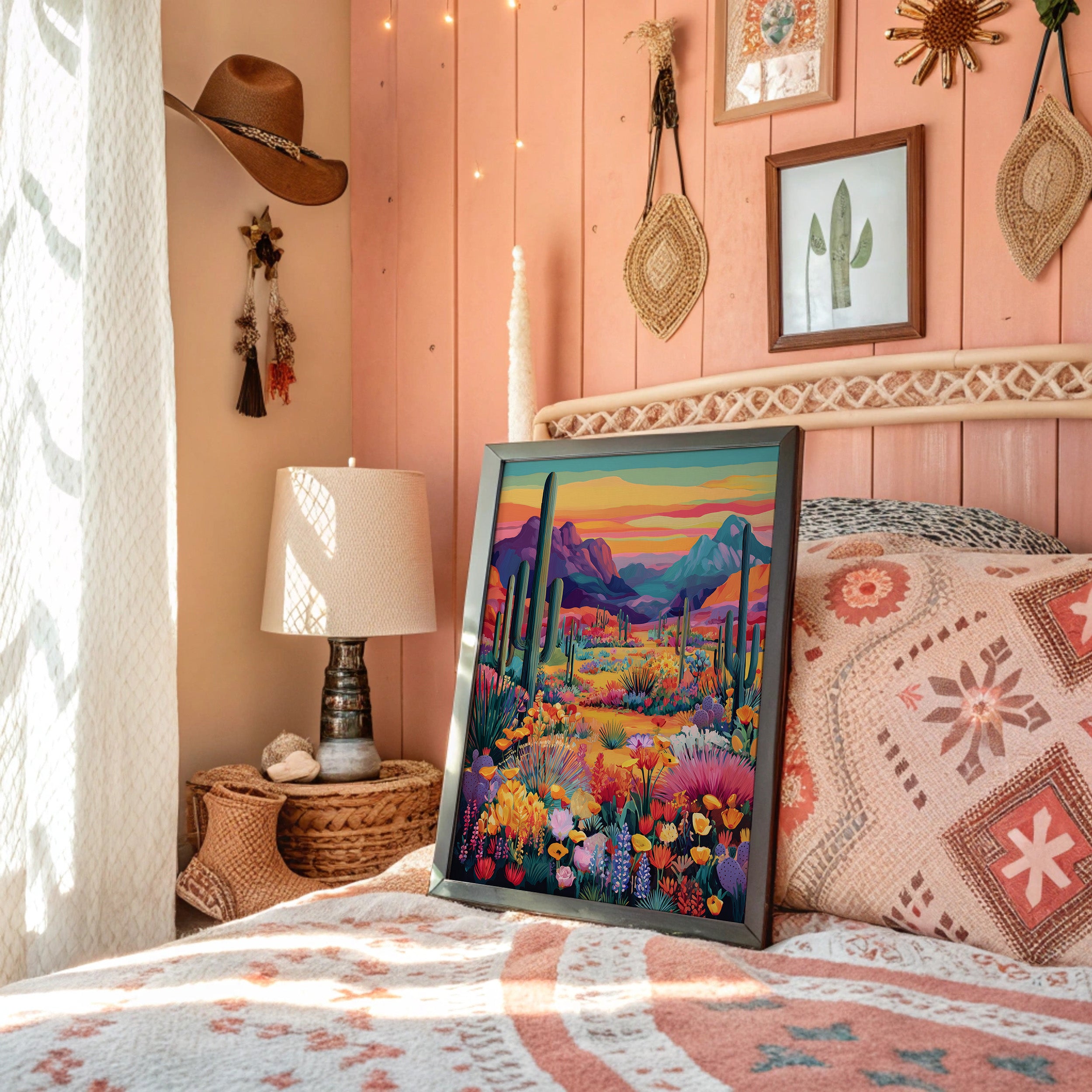 Wildflowers Paint The Desert Rainbow